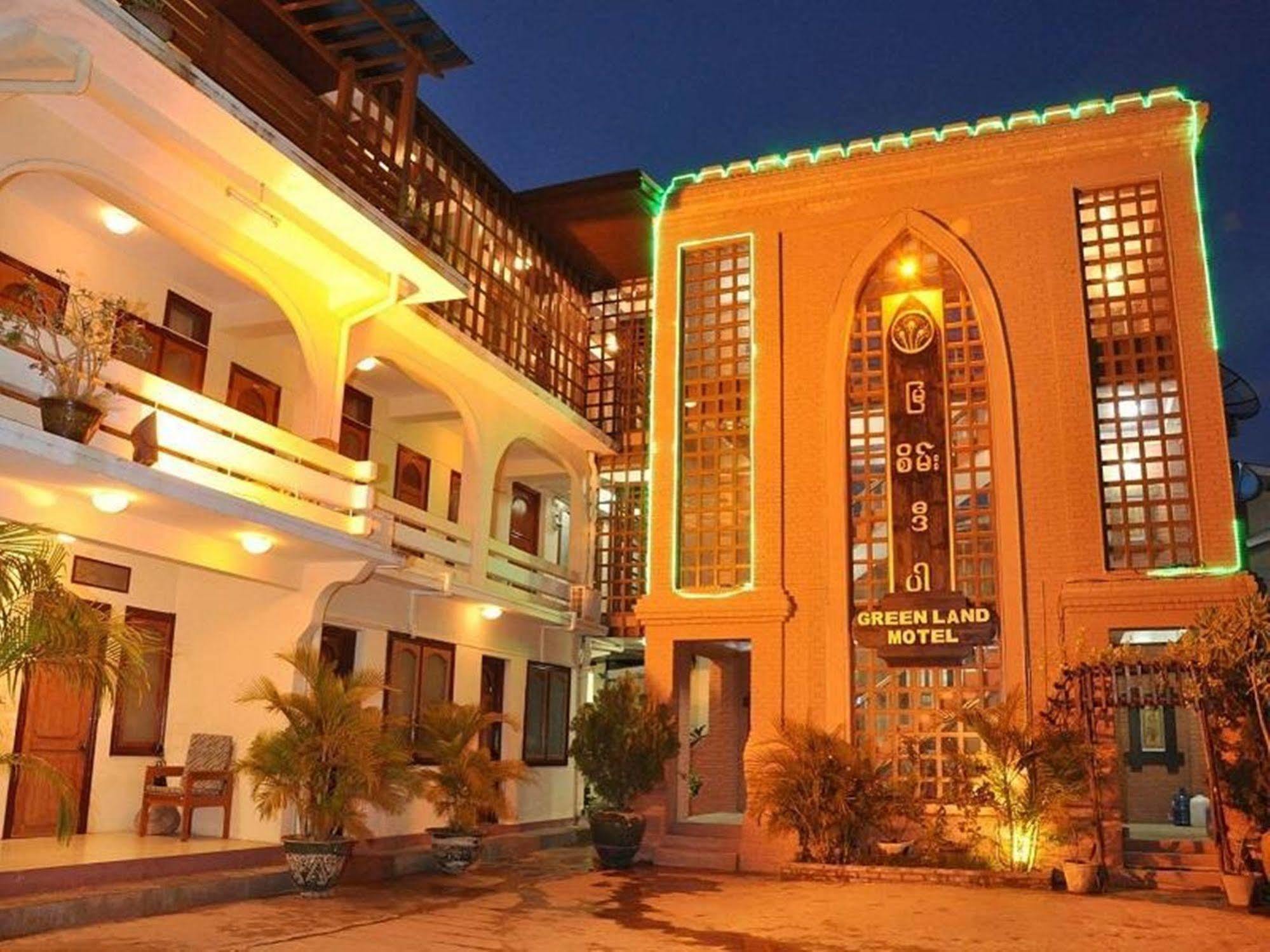 Green Land Motel Bagan Exterior foto